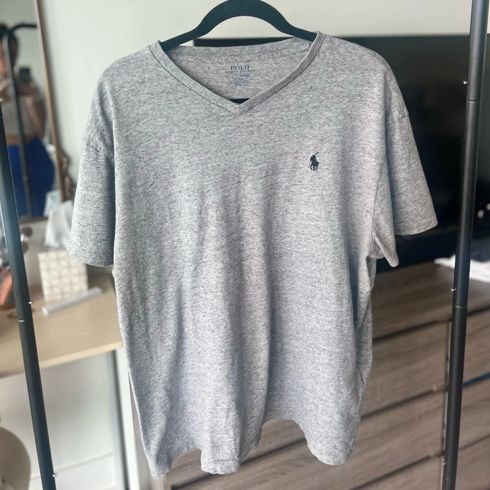 Polo by Ralph Lauren Gray Short Sleeve Tee